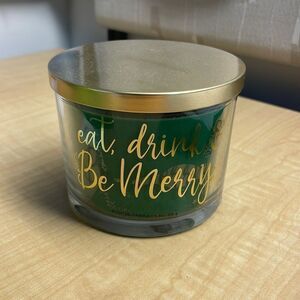 NWOT Christmas candle